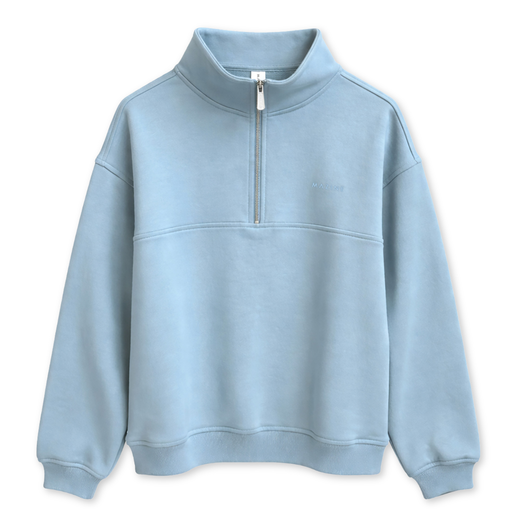MAZINE || MENS SWEAT TROYER LIGHT BLUE