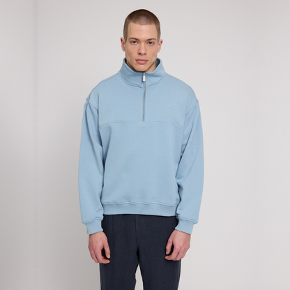 MAZINE || MENS SWEAT TROYER LIGHT BLUE