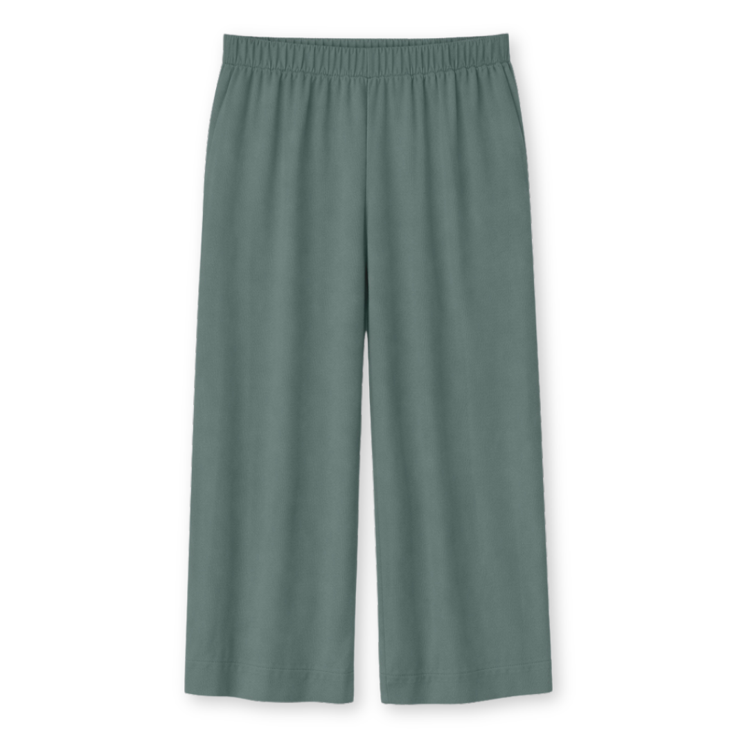 MAZINE || WOMANS WIDE LEG VISCOSE PANT BOTTLE