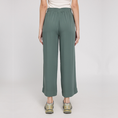 MAZINE || WOMANS WIDE LEG VISCOSE PANT BOTTLE