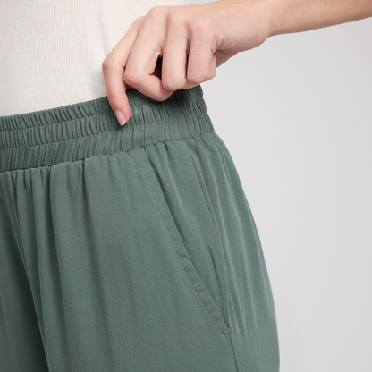 MAZINE || WOMANS WIDE LEG VISCOSE PANT BOTTLE