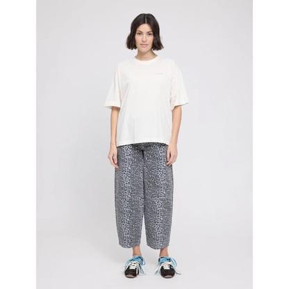 MAZINE || WOMEN BACK PRINT THEME T-SHIRT OFFWHITE/DONUT