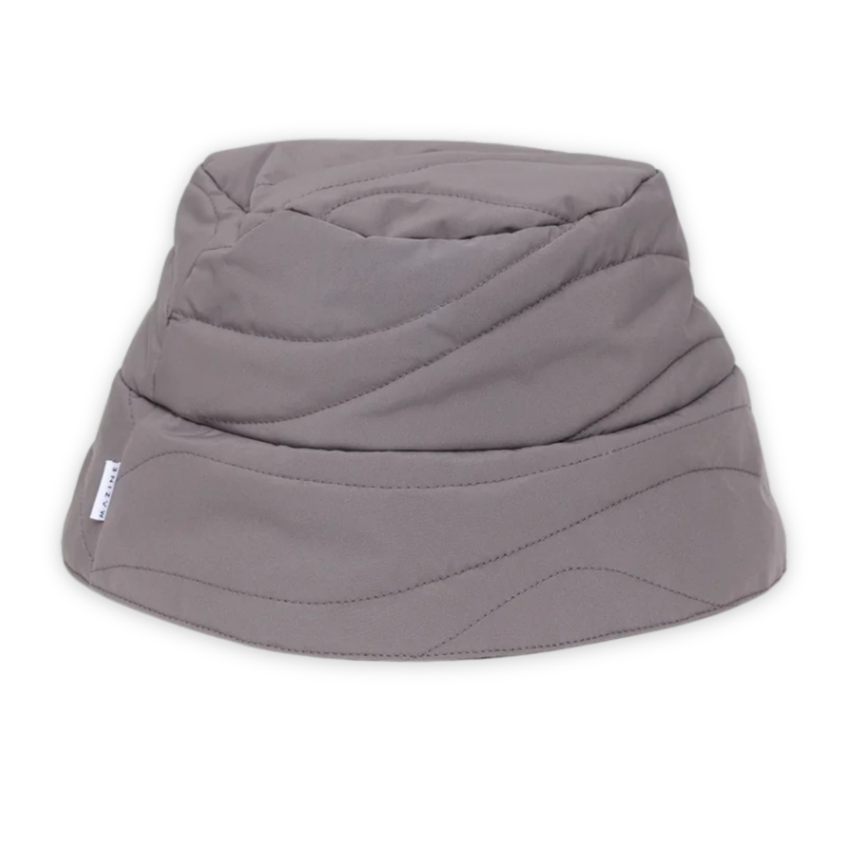 MAZINE || WOMEN WAVES QUILT PADDED BUCKET HAT WARM MUD