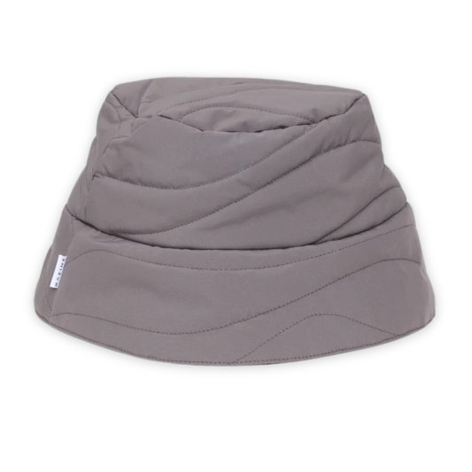 MAZINE || WOMEN WAVES QUILT PADDED BUCKET HAT WARM MUD