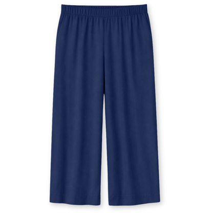 MAZINE || WIDE LEG VISCOSE PANT INDIGO