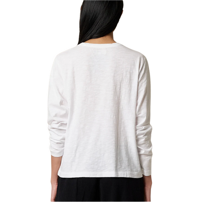 MERZ B SCHWANEN || WSLS21.01 GOOD BASICS WOMEN´S PIMA BW LONGSLEEVE