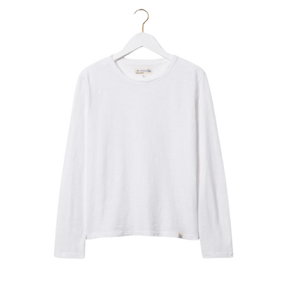 MERZ B SCHWANEN || WSLS21.01 GOOD BASICS WOMEN´S PIMA BW LONGSLEEVE
