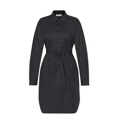 MINIMUM II HANNAH SHIRT-DRESS BLACK