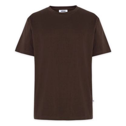MINIMUM || AARHUS T-SHIRT GOTS SEAL BROWN
