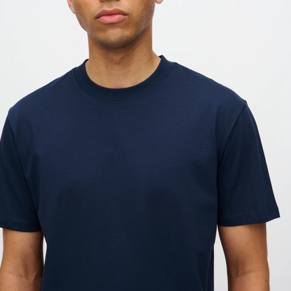MINIMUM || AARHUS TEE GOTS NAVY BLAZER