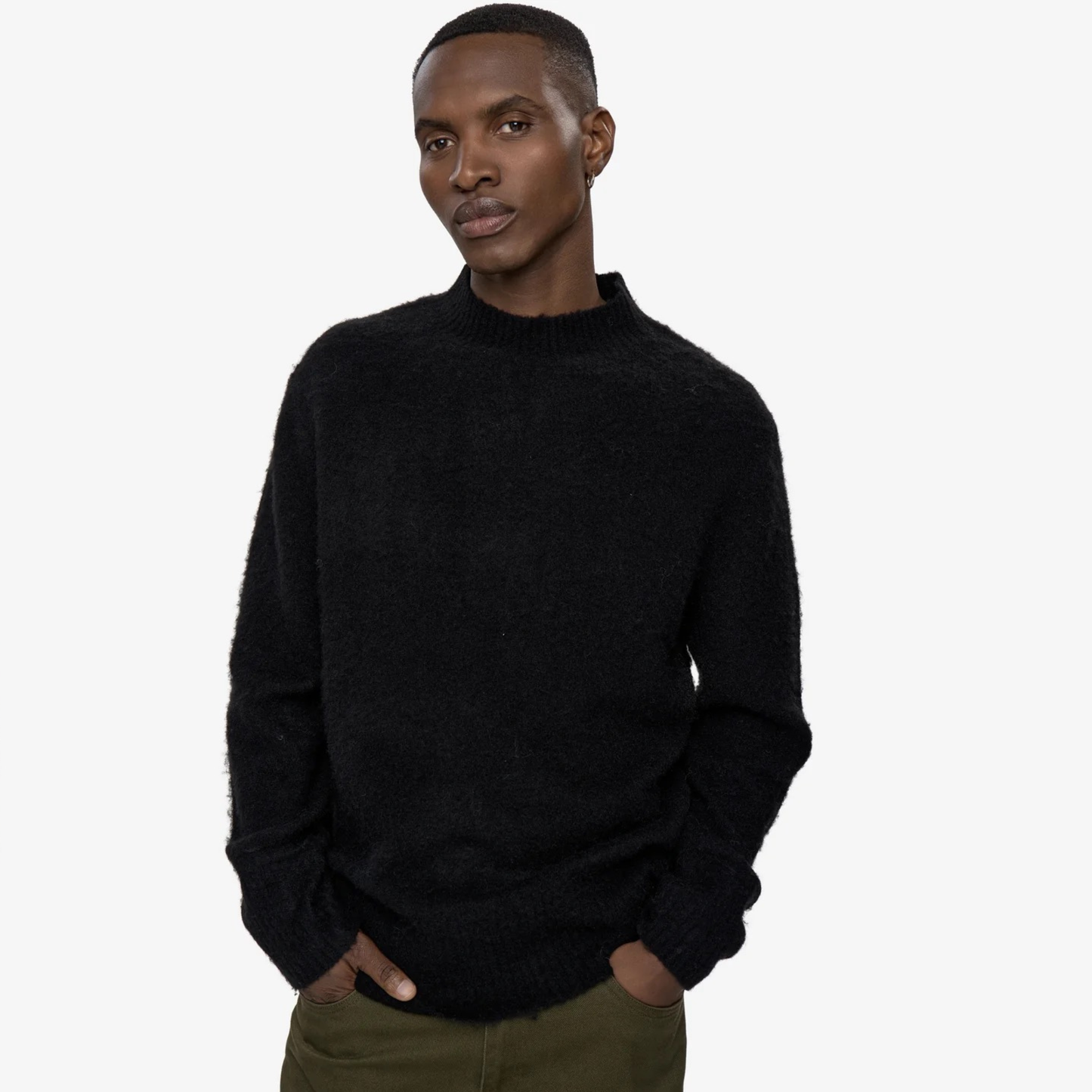 MINIMUM || FRASER JUMPER BLACK MAN