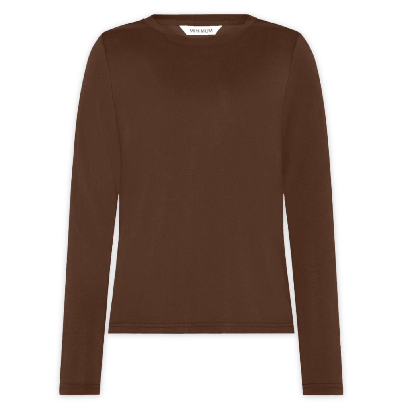 MINIMUM || MARGOT TEE SHAVED CHOCOLATE WOMAN