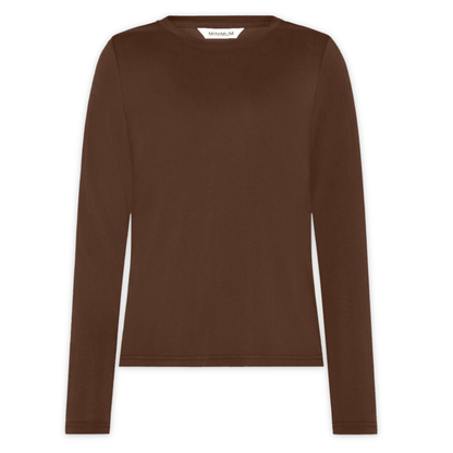 MINIMUM || MARGOT TEE SHAVED CHOCOLATE WOMAN