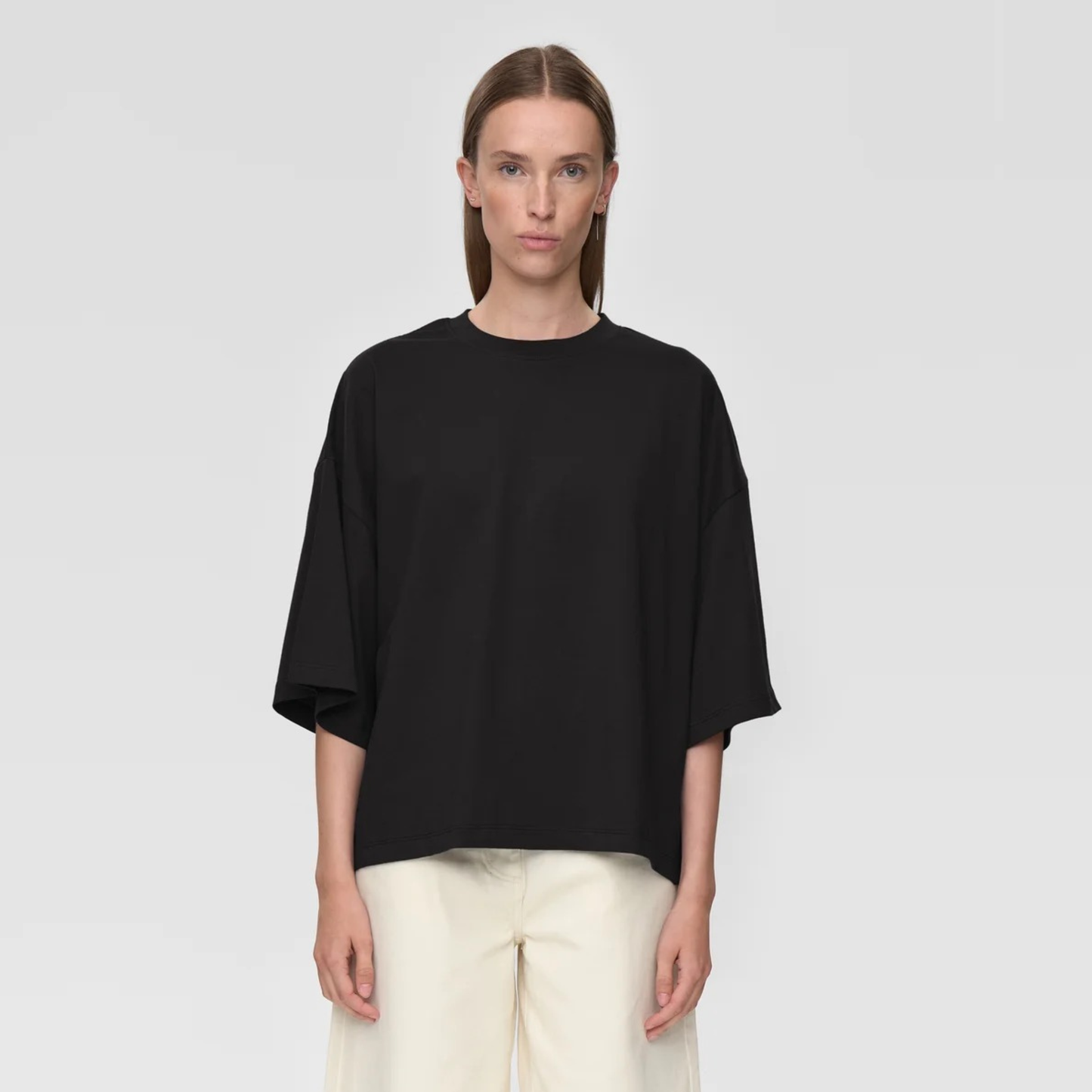 MINIMUM || MIRA T-SHIRT BLACK WOMAN