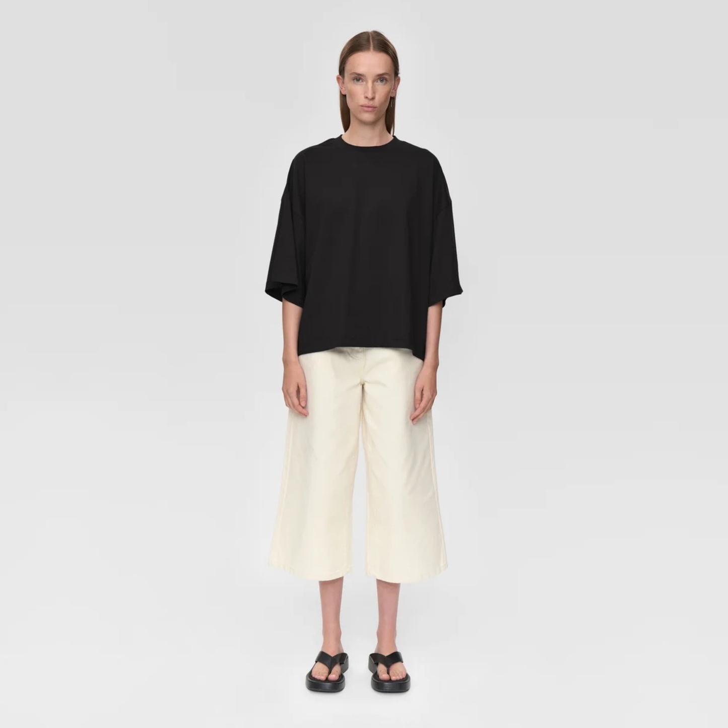 MINIMUM || MIRA T-SHIRT BLACK WOMAN