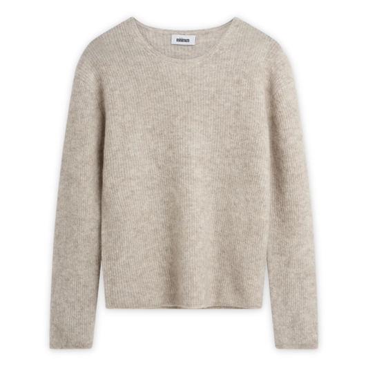 MINIMUM || CALAHA JUMPER WARM SAND WOMAN