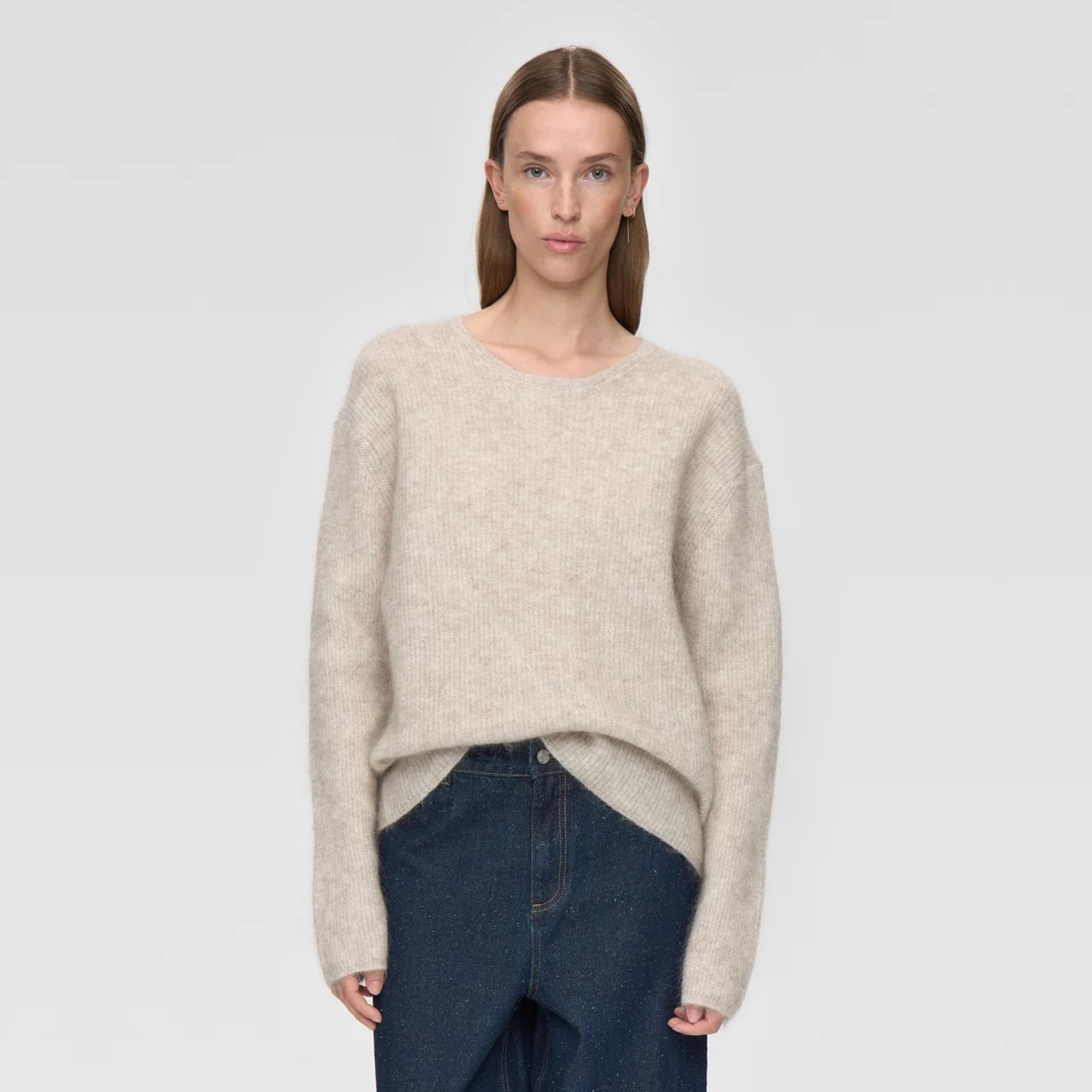 MINIMUM || CALAHA JUMPER WARM SAND WOMAN