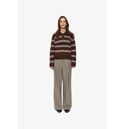 MINIMUM || RANNI POLO SHAVED CHOCOLATE WOMEN