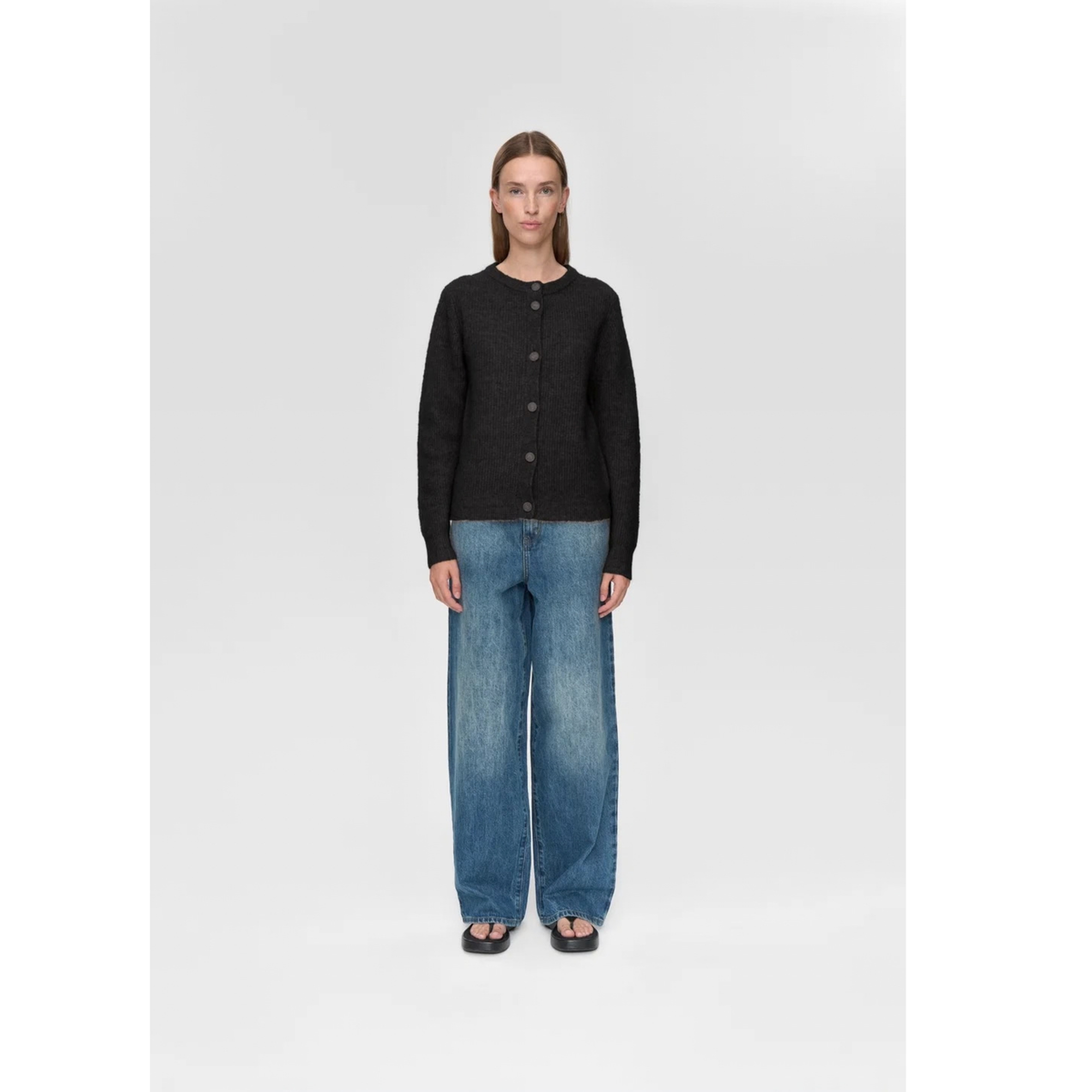 MINIMUM || KORA CARDIGAN BLACK WOMEN