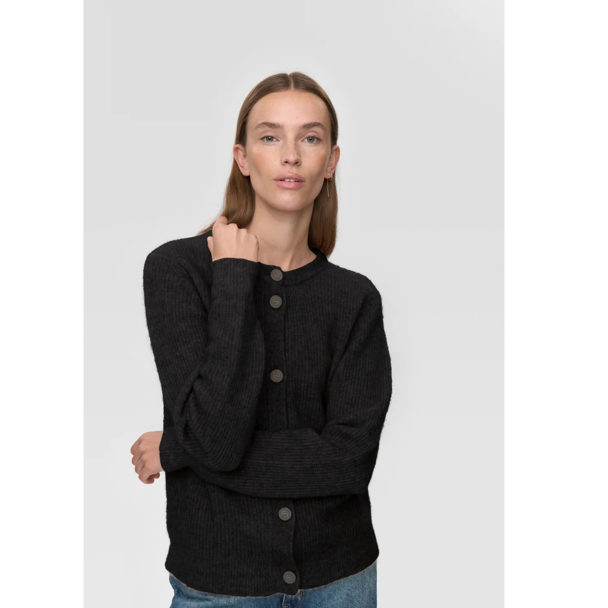 MINIMUM || KORA CARDIGAN BLACK WOMEN