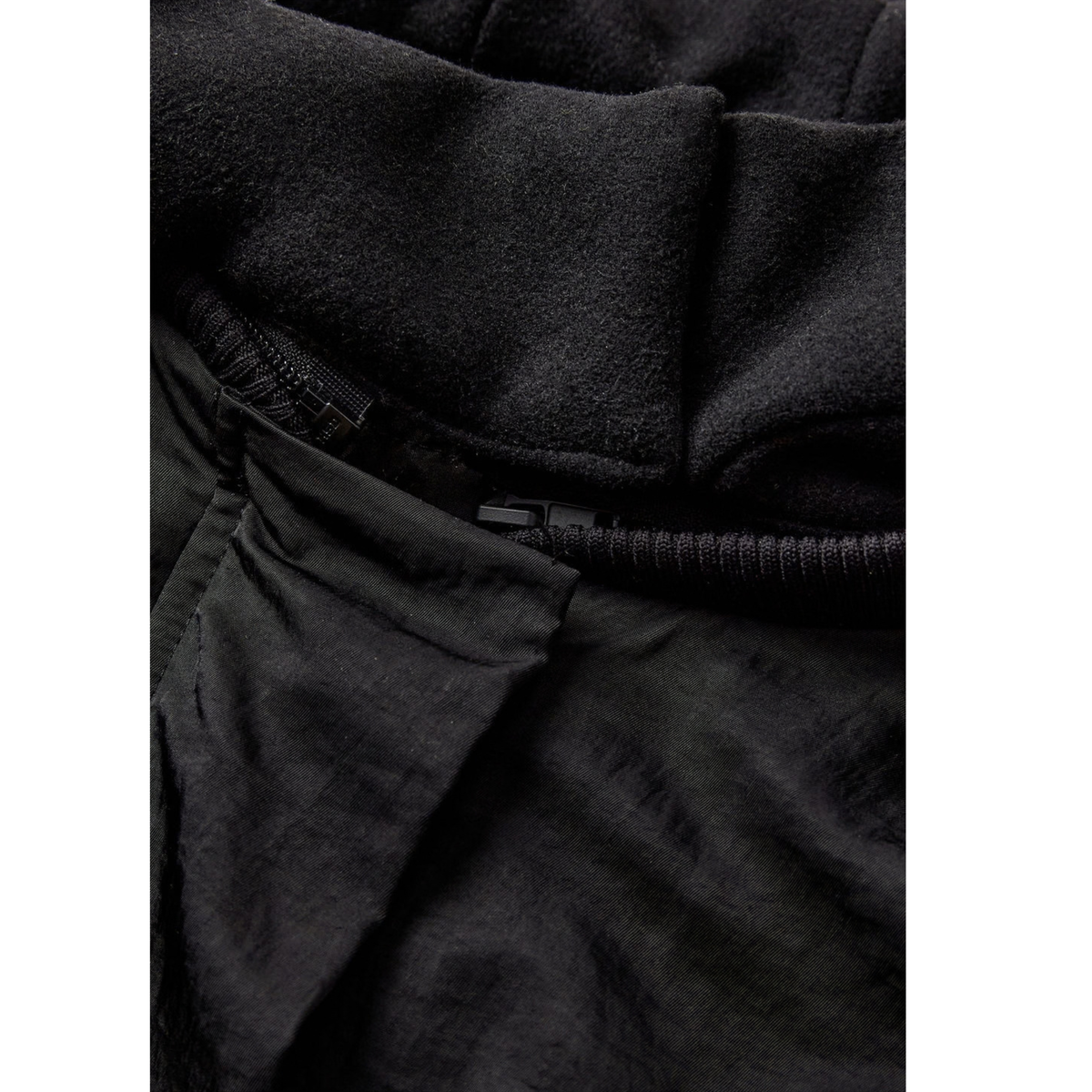 MINIMUM || PLUM BOMBER JACKET BLACK WOMAN