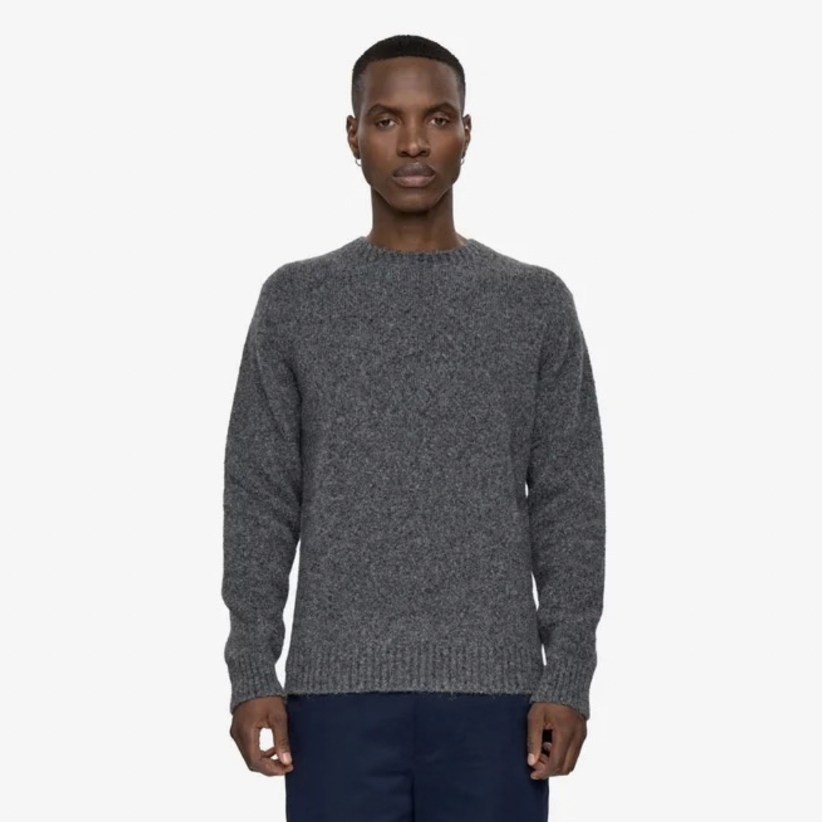 MINIMUM || ROLAND KNIT SILVER MINK MEN