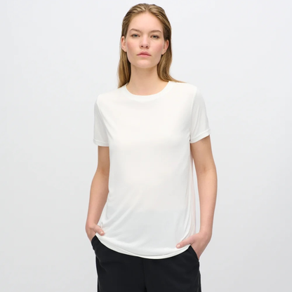 MINIMUM || RYNAH T-SHIRT 2.0 SNOW WHITE WOMAN