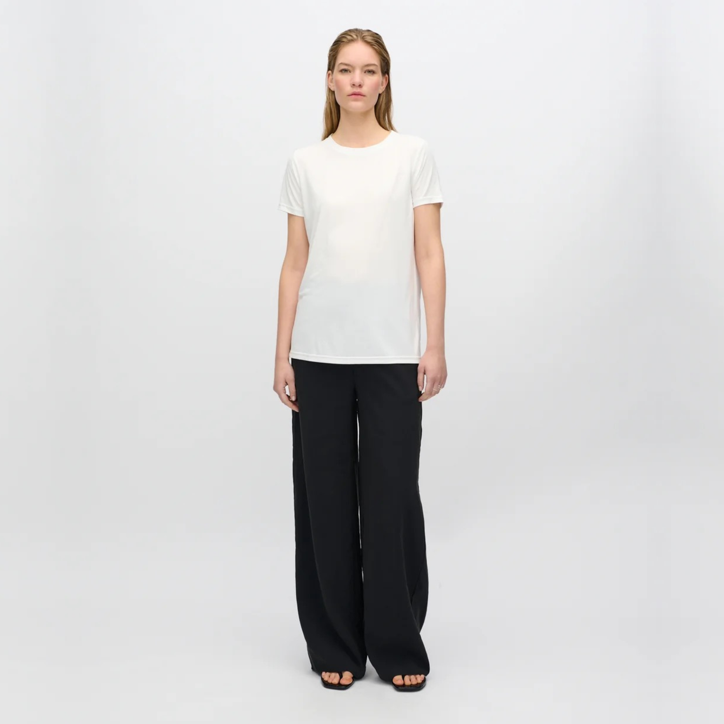 MINIMUM || RYNAH T-SHIRT 2.0 SNOW WHITE WOMAN