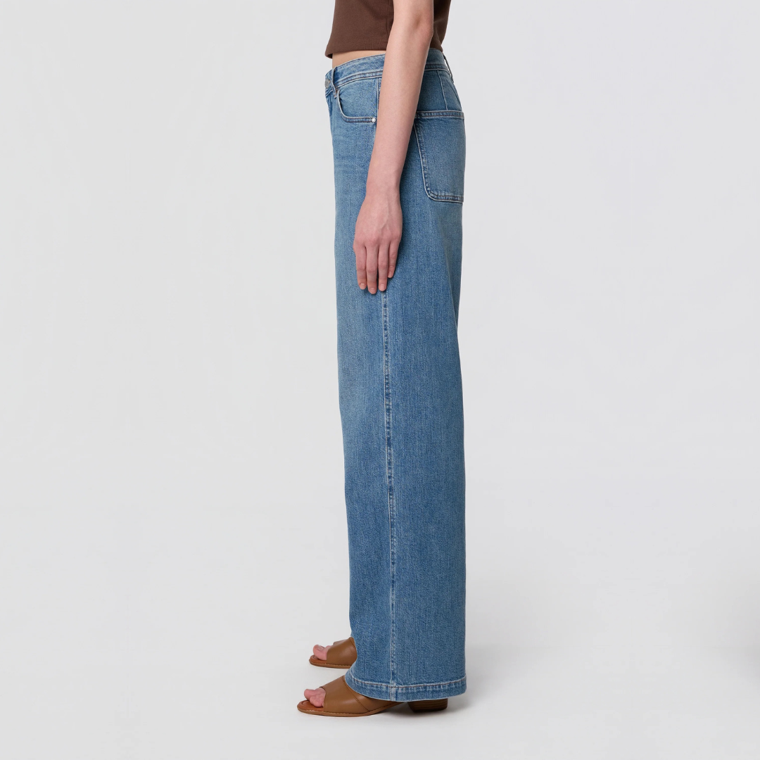 DAWN || MORNING STRAIGHT JEANS BRIGHT BLUE