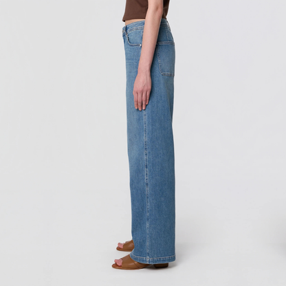 DAWN || MORNING STRAIGHT JEANS BRIGHT BLUE