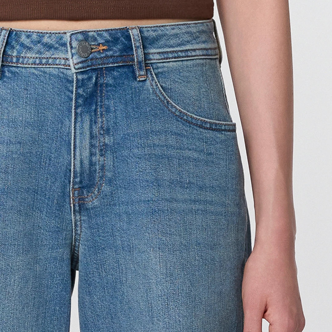 DAWN || MORNING STRAIGHT JEANS BRIGHT BLUE