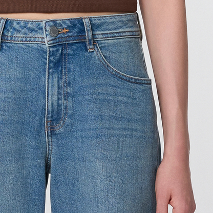 DAWN || MORNING STRAIGHT JEANS BRIGHT BLUE