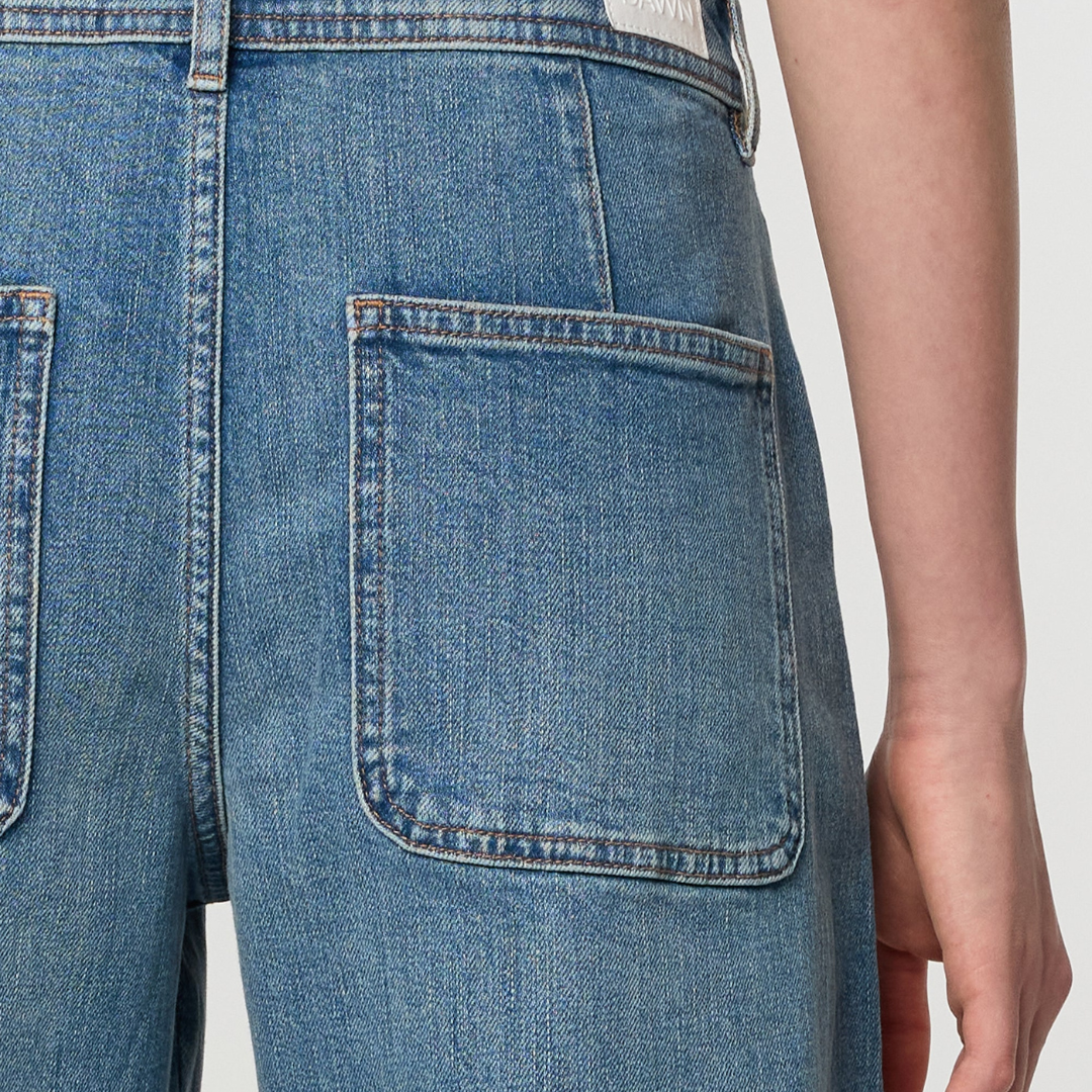DAWN || MORNING STRAIGHT JEANS BRIGHT BLUE