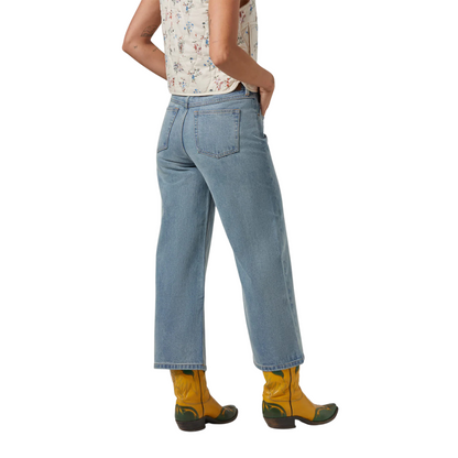 BRIXTON || MARGO CROPPED 5 POCKET PANT LT DENIM