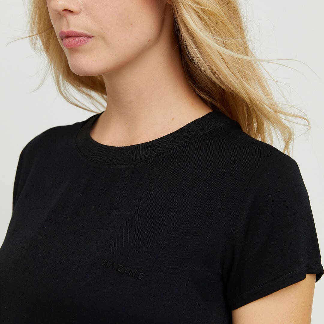 MAZINE || SPRINGS BLOUSE BLACK