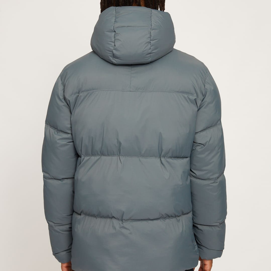 MAZINE || MOONBEAM PUFFER JACKET STEEL BLUE