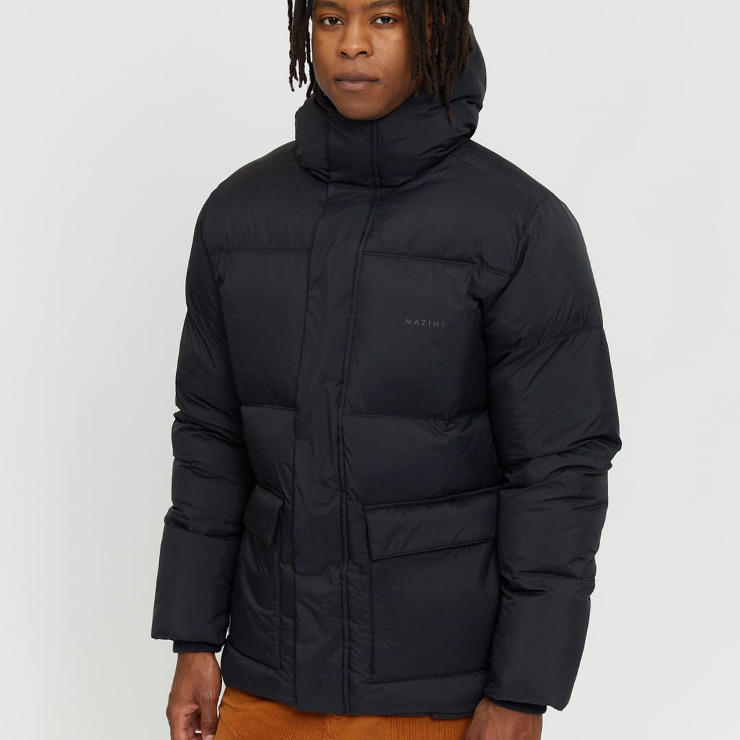 MAZINE || MOONBEAM PUFFER JACKET BLACK