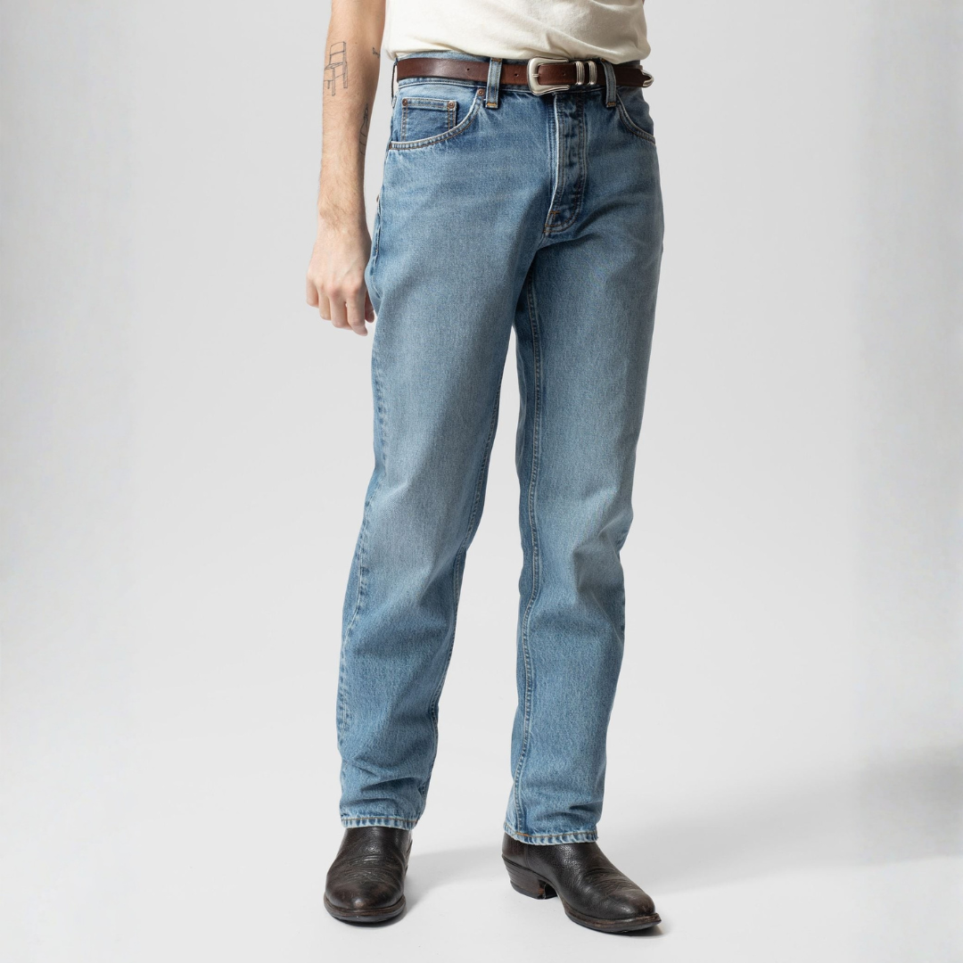 NUDIE JEANS || RAD RUFUS INDIGO BLUES