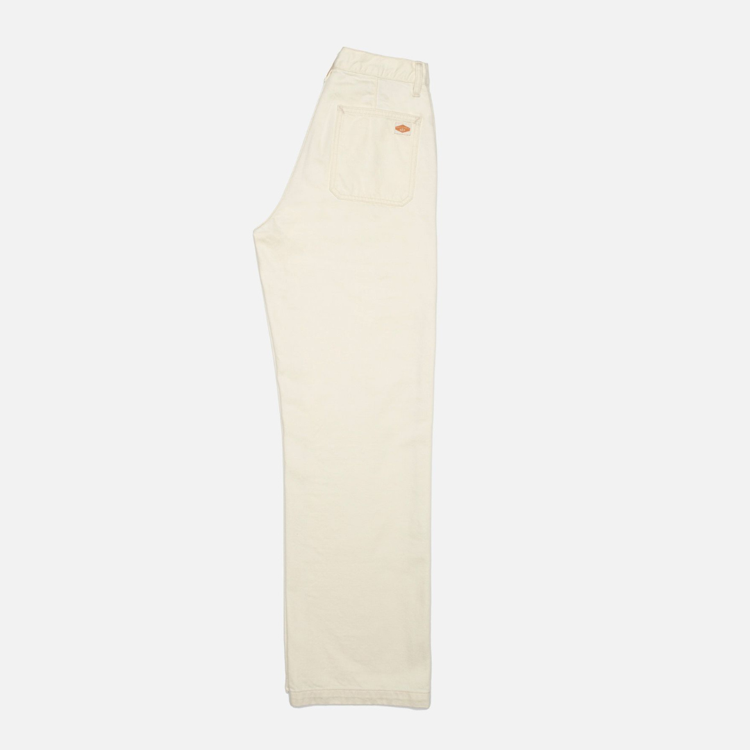 NUDIE JEANS || ASTA WORKWEAR PANTS IVORY WOMAN