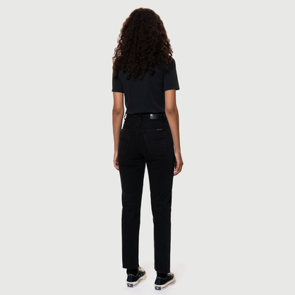 NUDIE JEANS || BREEZY BRITT AGED BLACK