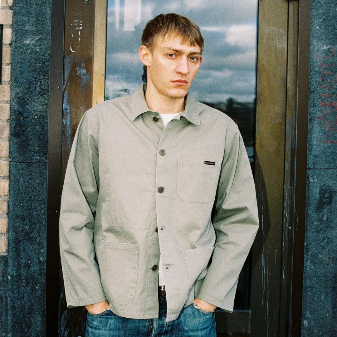 NUDIE JEANS || BUDDY CHORE JACKET HERRINGBONE