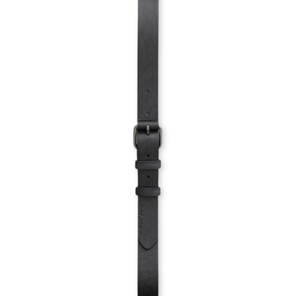 NUDIE JEANS || DWAYNE LEATHER BELT BLACK