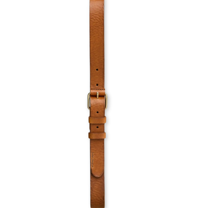 NUDIE JEANS || DWAYNE LEATHER BELT TOFFEE BROWN