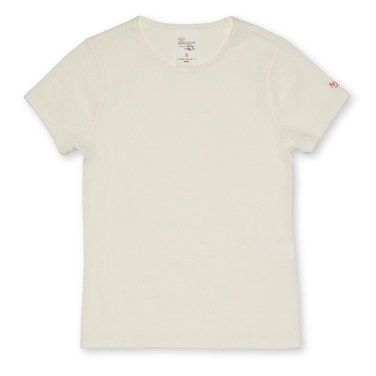 NUDIE JEANS || EVE T-SHIRT OFFWHITE WOMAN
