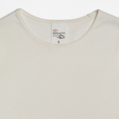 NUDIE JEANS || EVE T-SHIRT OFFWHITE WOMAN