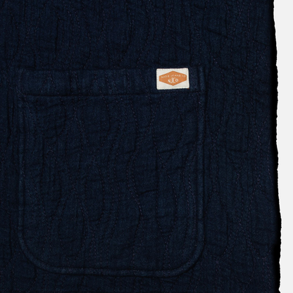 NUDIE JEANS || SANDRA JACKET INDIGO QUILT BLUE