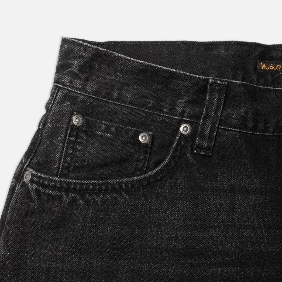 NUDIE JEANS || ZEB DENIM SHORTS NIGHT DUNE MAN