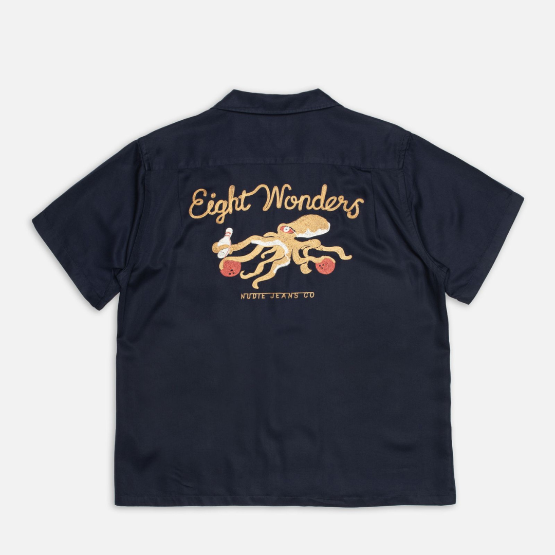 NUDIE JEANS || ARTHUR BOWLING SHIRT