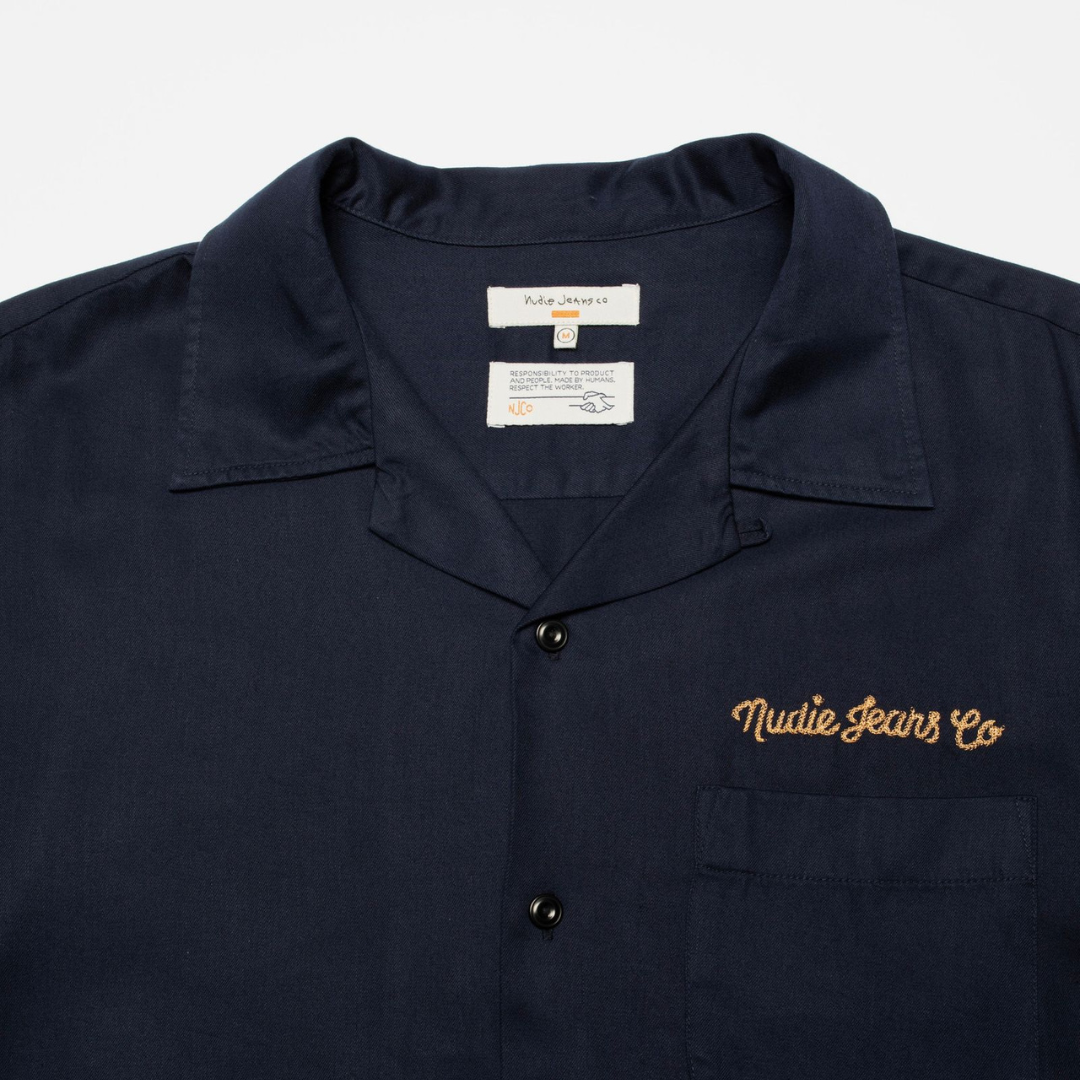 NUDIE JEANS || ARTHUR BOWLING SHIRT