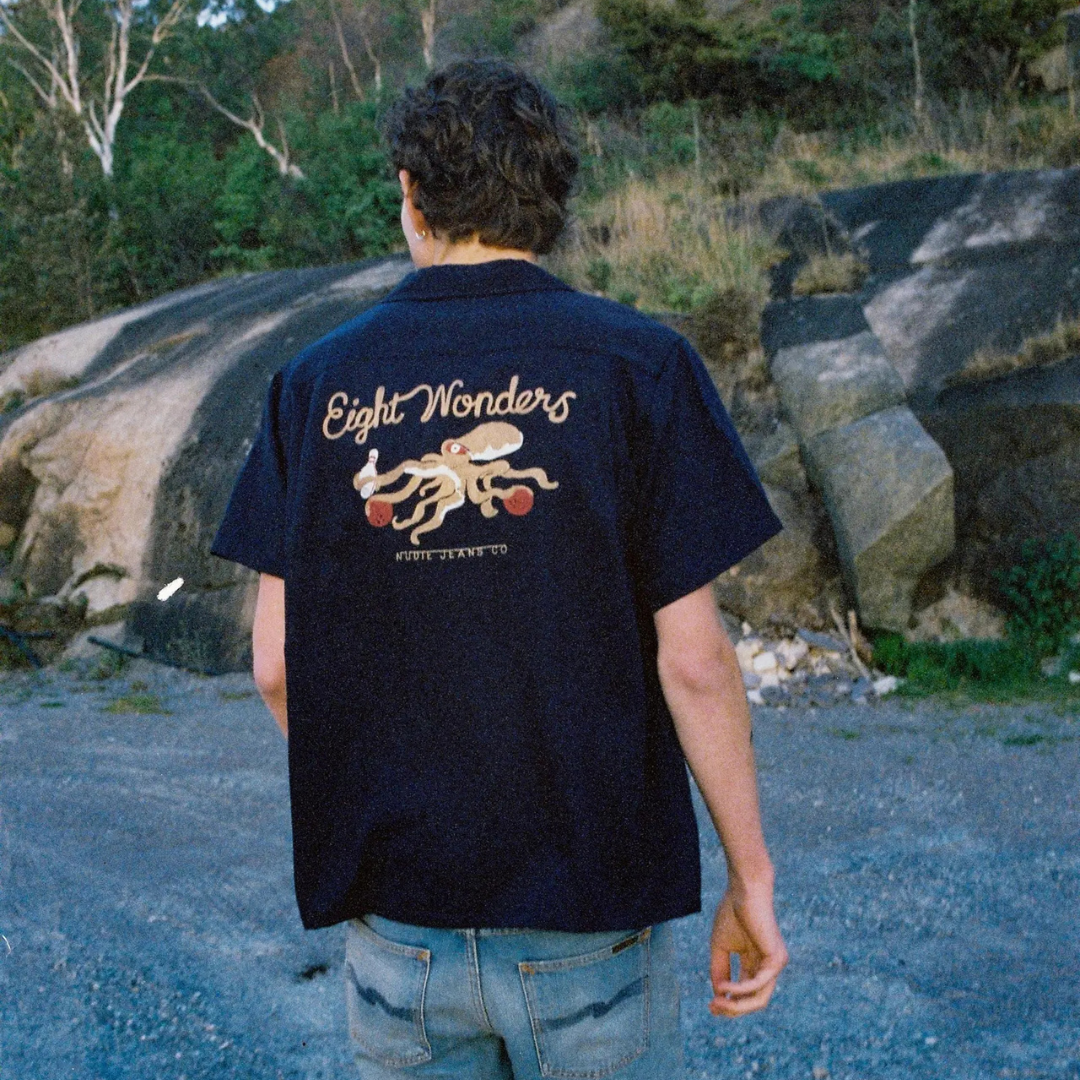 NUDIE JEANS || ARTHUR BOWLING SHIRT